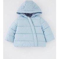 Mini V By Very Baby Boys Padded Coat - Blue
