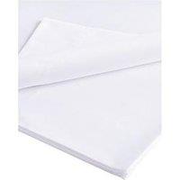 Bianca Luxury 800 Thread 100% Cotton Sateen Flat Sheet - White
