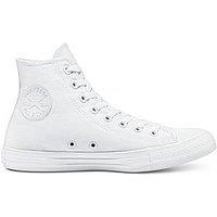 Converse Canvas Hi Top Trainers - White