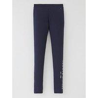 Tommy Hilfiger Girls Essential Leggings - Navy
