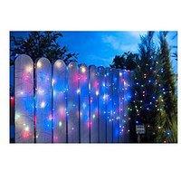 Streetwize Set Of 2 X 200 Led Solar Copper String Light