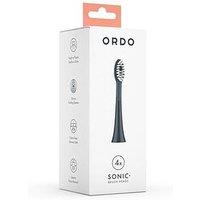 Ordo Sonic+ Brush Heads 4-Pack (Charcoal Grey)