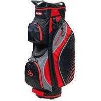 Longridge Deluxe Lite Cart Bag Black/Char/Red
