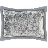 Catherine Lansfield Crushed Velvet Pillowsham Pair