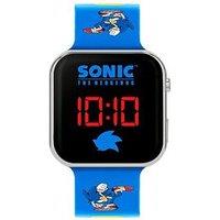 Sonic The Hedgehog Sega Sonic The Hedgehog Blue Strap Led Watch