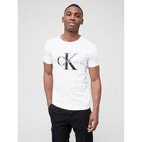 Calvin Klein Jeans Monogram Logo T-Shirt - White