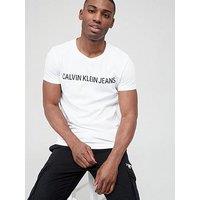 Calvin Klein Jeans Institutional Logo T-Shirt - White