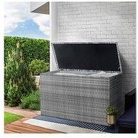 Teamson Home 672-Litre Patio Storage Box - Grey