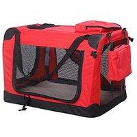 Pawhut Folding Fabric Portable Pet Cage 23"