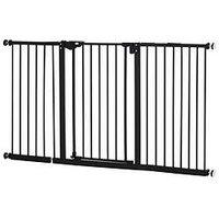 Pawhut Retractable Pet Safety Gate Dog Barrier 76.2 X 152.3 Cm