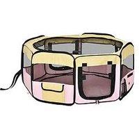 Pawhut Fabric Small Animal Playpen L37 X H37Cm X D90Cm