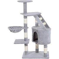 Pawhut 125Cm Cat Scratching Tower