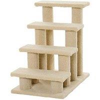 Pawhut Pet Stairs 4 Steps 63.5X43X60Cm