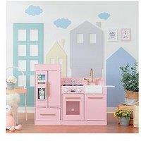 Teamson Kids Little Chef Charlotte Modern Play Kitchen - Pink / Gold