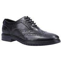 Hush Puppies Hush Puppie Santiago Brogue Shoe - Black