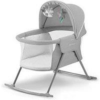 Kinderkraft Lovi Baby Cot/Cradle- Grey