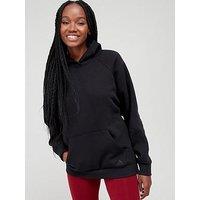 Adidas Sportswear All Szn Fleece Boyfriend Hoodie - Black