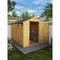Mercia 8 X 6 Shiplap Security Apex - Pefc Certified