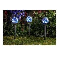 Smart Solar Firefly Opal Stake Light, 4Pk