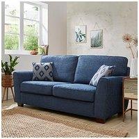 Very Home Hopton Fabric 2 Seater Sofa - Navy