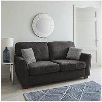 Very Home Hopton 4 Seater Sofa - Charcoal
