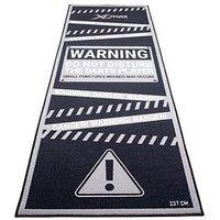 XQMAX Warning Non Slip Carpet Darts Mat 237cm x 80cm Lightweight Do Not Disturb