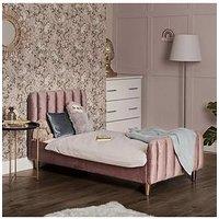 Obaby Gatsby Velvet Toddler Bed (Pink)