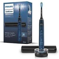 Philips Sonicare Diamondclean 9000 Electric Toothbrush, Aquamarine, Special Edition, Travel Case & App - Hx9911/88