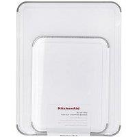 Kitchenaid Classic Non-Slip 2 Piece Chopping Board Set