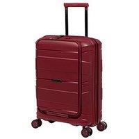 It Luggage Momentous German Red Cabin Hardshell 8 Wheel Spinner Suitcase