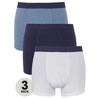 Very Man Trunk (3 Pack) - White/Blue/Navy