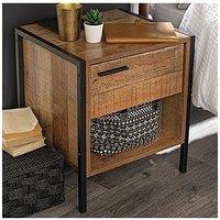 Lpd Furniture Hoxton Bedside Cabinet