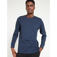 Everyday Essential Long Sleeve T-Shirt - Navy