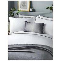 Serene Pom Pom Grey King Duvet Cover Set