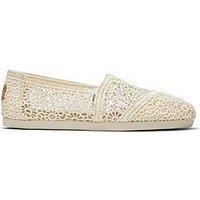Toms Alpargata Moroccan Crochet Espadrille - Natural