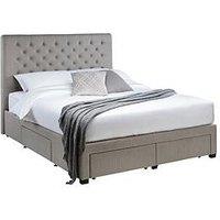 Julian Bowen Wilton Fabric 4 Drawer Storage Bed