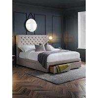 Julian Bowen Wilton Fabric 4 Drawer Storage Bed