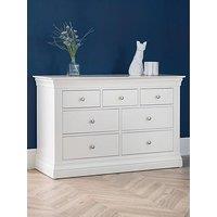Julian Bowen Clermont Ready Assembled 4 + 3 Drawer Chest