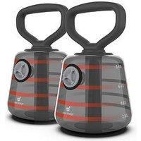 New Image Fitt Bell - Adjustable Kettlebell / Barbell System - Up To 16Kg