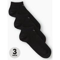 Emporio Armani Bodywear 3 Pack Cotton Trainer Socks - Multi