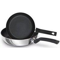 Prestige 9X Tougher Easy Release Non-Stick Induction 2-Piece Frying Pan Set