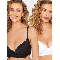 Long Tall Sally 2Pk Cotton T-Shirt Bra