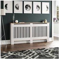 Vida Designs Arlington Extra Large Radiator Cover - White