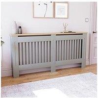 Vida Designs Arlington Extra Large Radiator Cover - Olive Grey