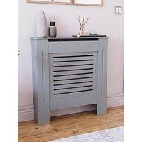 Vida Designs Milton Small Radiator Cover - Olive Grey