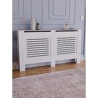 Vida Designs Milton Large Radiator Cover - White
