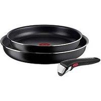 Tefal Ingenio Easy Cook 3Pc Removable Handle, Stackable Pan Set L1549013