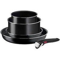 Tefal Ingenio Easy Cook & Clean 5Pc Removable Handle Stackable Pan Set L1549043