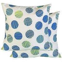 Streetwize Accessories Pair Of Stripe Scatter Cushions