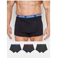 BadRhino Big & Tall Mens Multicolour Waist Boxers